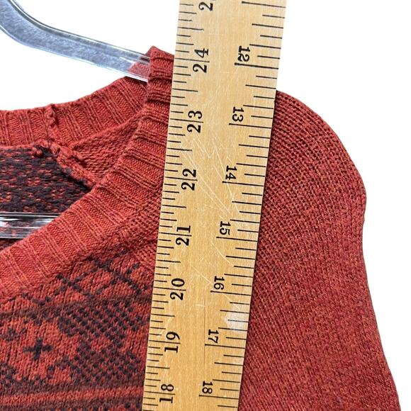PRANA Womens Ramona Sweater Size S Boho Cottage Cozy Raglan Pullover Buttons - Picture 13 of 13